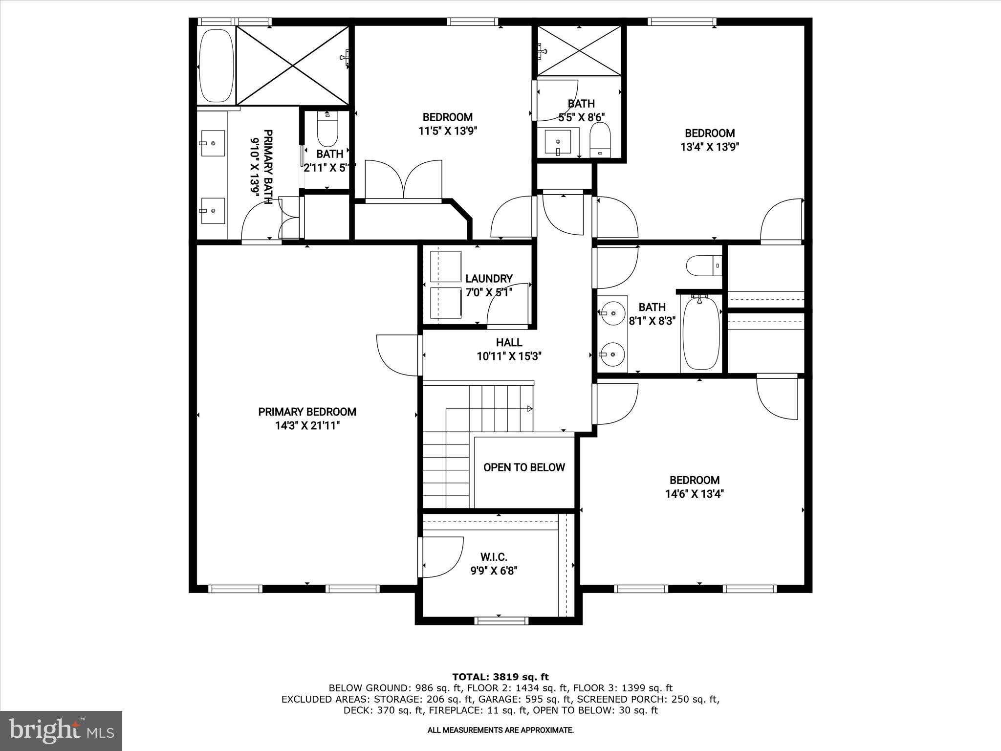 118 Graystone Farm Road White Hall, MD 21161 - Photo 108 of 109 Upper Level Floor Plans