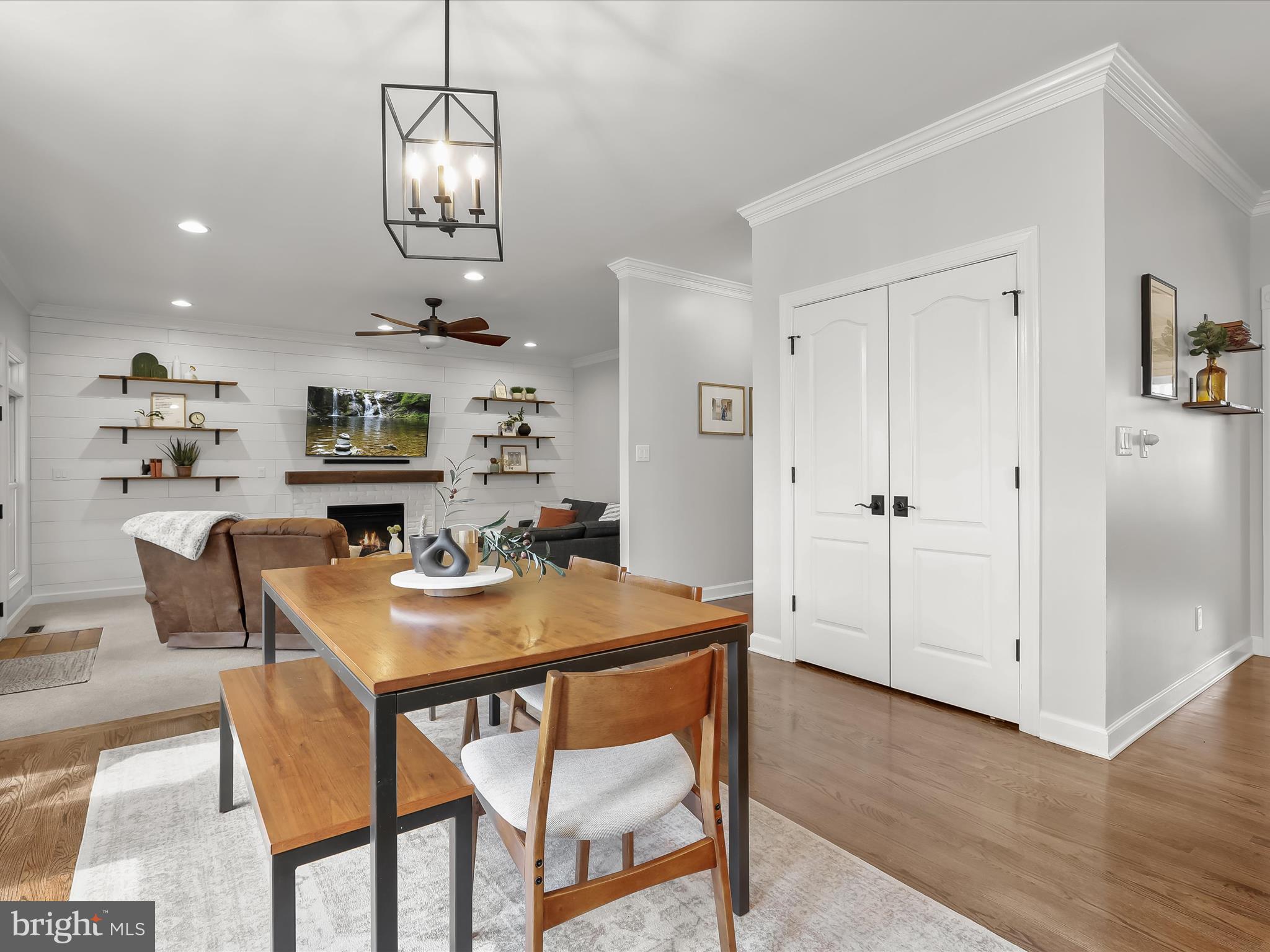 118 Graystone Farm Road White Hall, MD 21161 - Photo 23 of 109 a view of a dining room with furniture and wooden floor