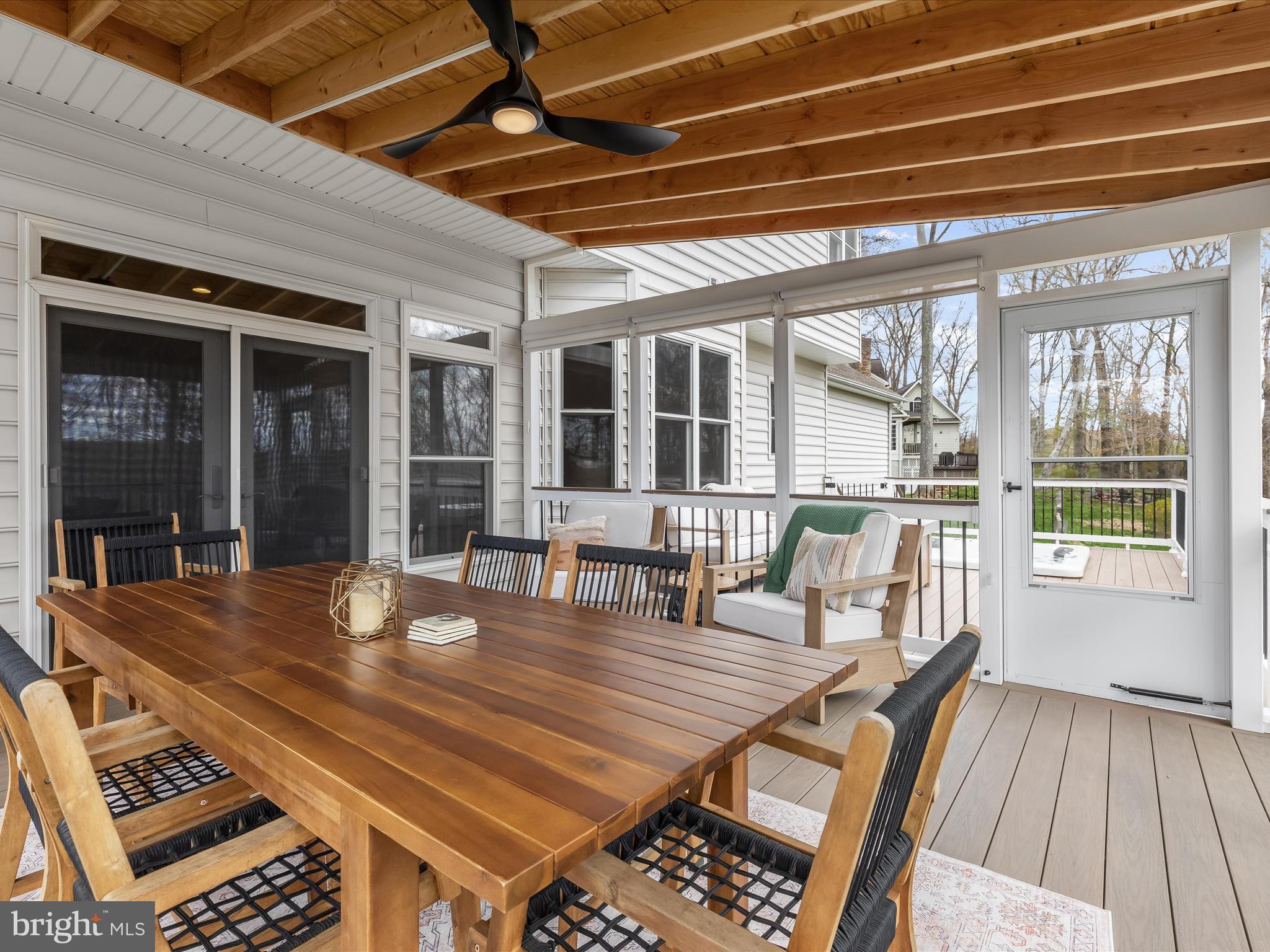118 Graystone Farm Road White Hall, MD 21161 - Photo 30 of 109 Screened Porch off Family Room