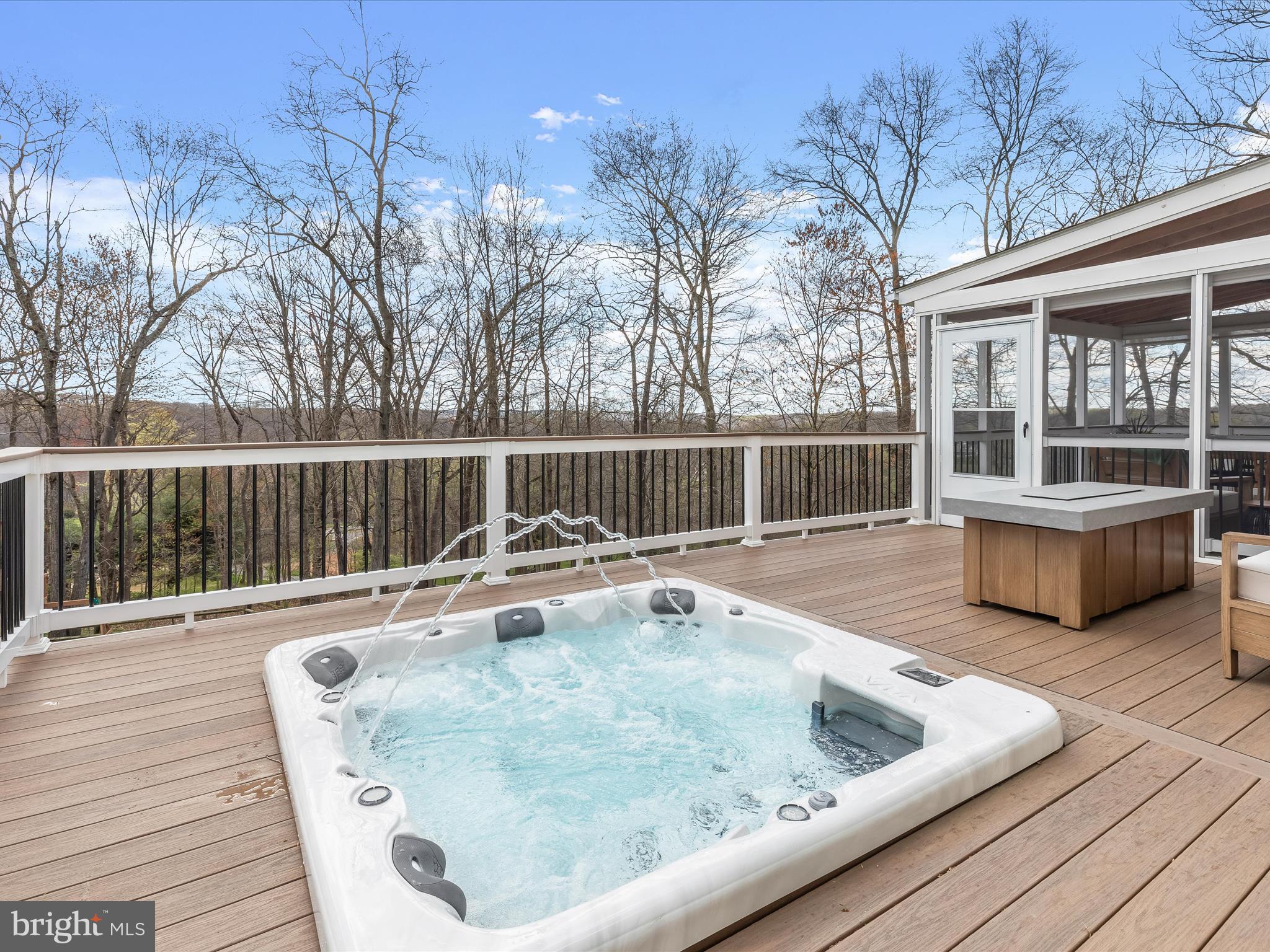 118 Graystone Farm Road White Hall, MD 21161 - Photo 37 of 109 Composite Deck and Hot Tub