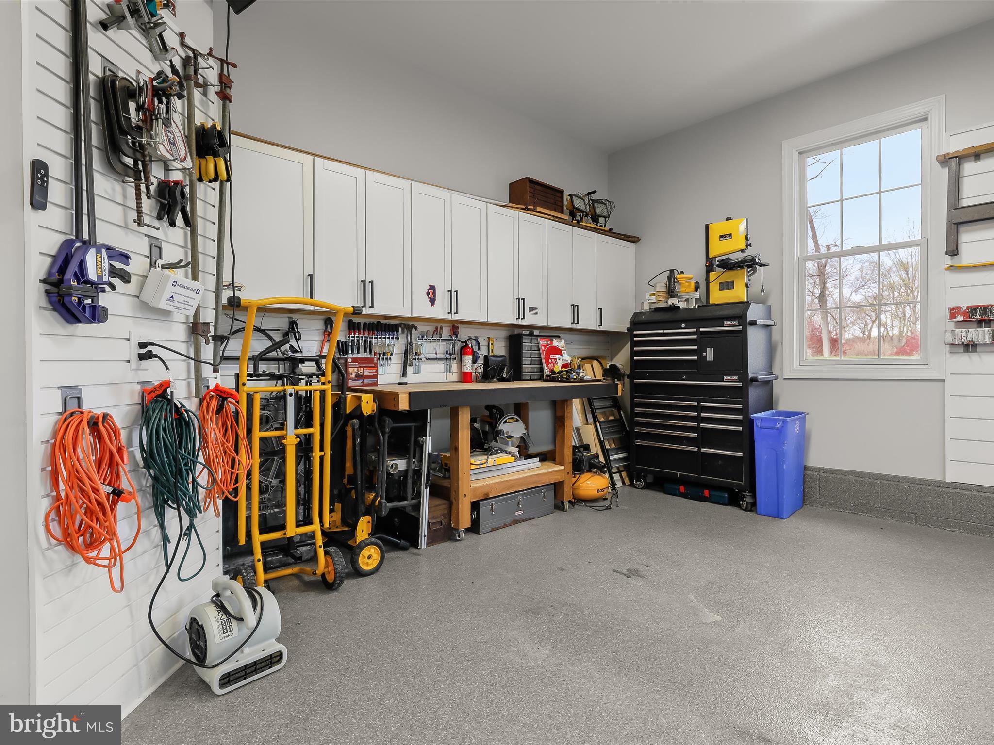 118 Graystone Farm Road White Hall, MD 21161 - Photo 41 of 109 a view of gym equipment and a garage