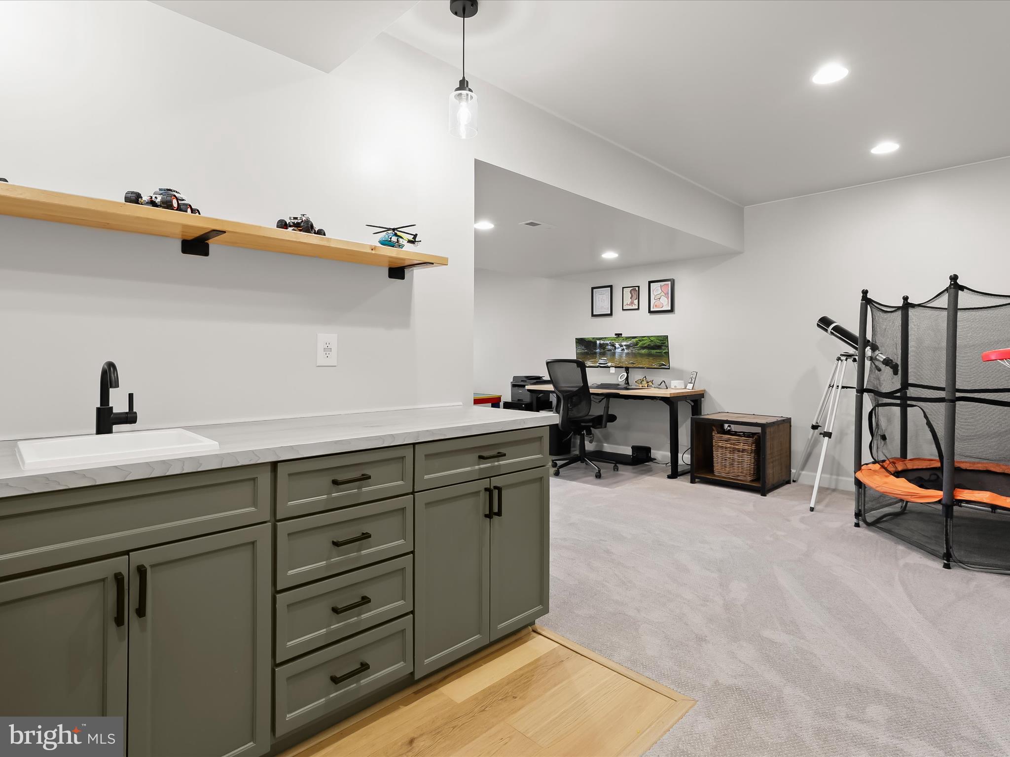 118 Graystone Farm Road White Hall, MD 21161 - Photo 66 of 109 Lower Level-Recreation Room