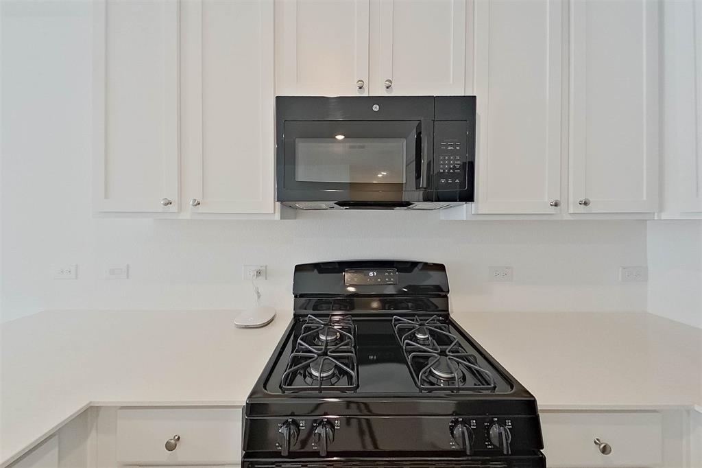 814 Ginkgo Way Princeton, TX 75407 - Photo 7 of 24 a kitchen with granite countertop white cabinets and stainless steel appliances