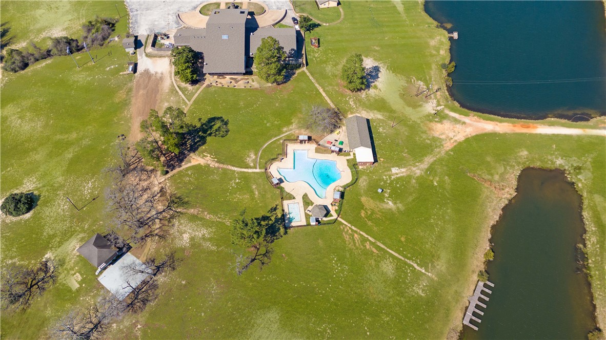 4 Lakeview Circle Hilltop Lakes, TX 77871 - Photo 18 of 20 an aerial view of a swimming pool
