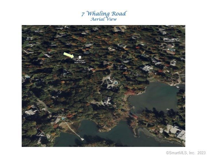 7 Whaling Road Darien, CT 06820 - Photo 34 of 34 Aerial View of Neighborhood