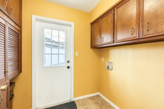 a view of front door