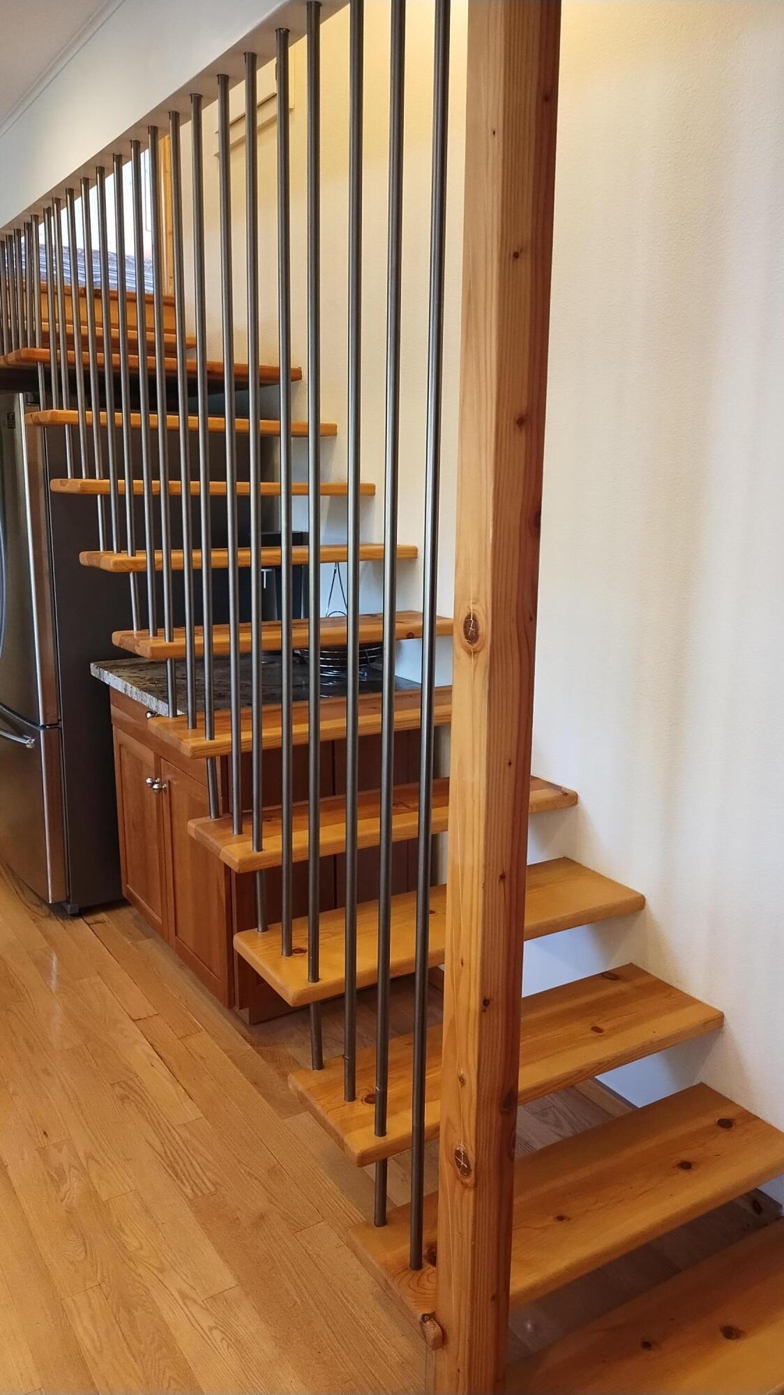 339 View Drive Springville, CA 93265 - Photo 51 of 109 50-Custom stairs from kitchen to master