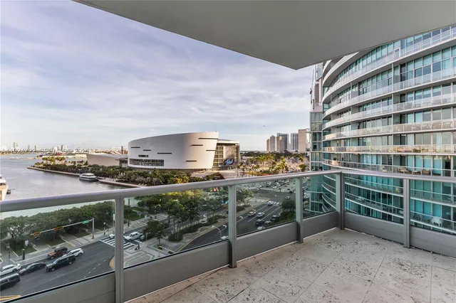 a view of roof with city view