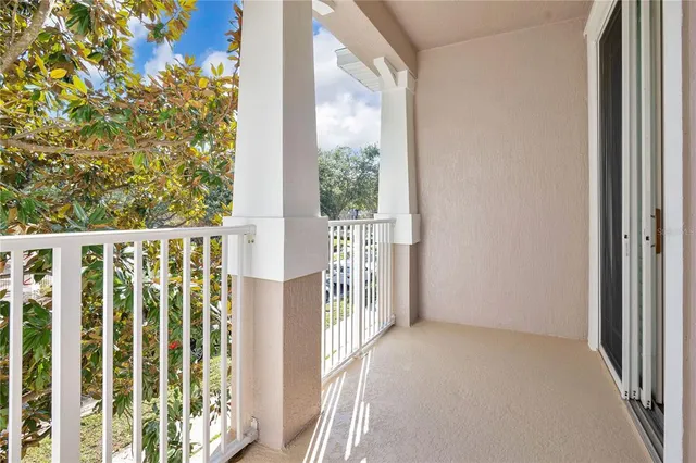 a view of front door