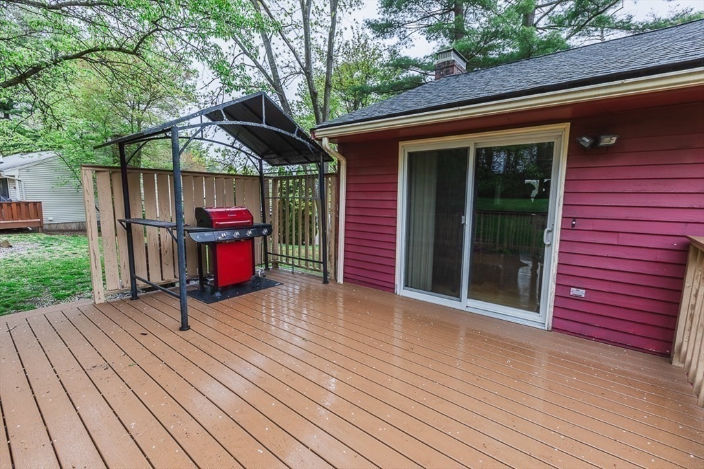 26 Hunter Avenue Hudson, MA 01749 - Photo 37 of 42 a backyard of a house with seating space