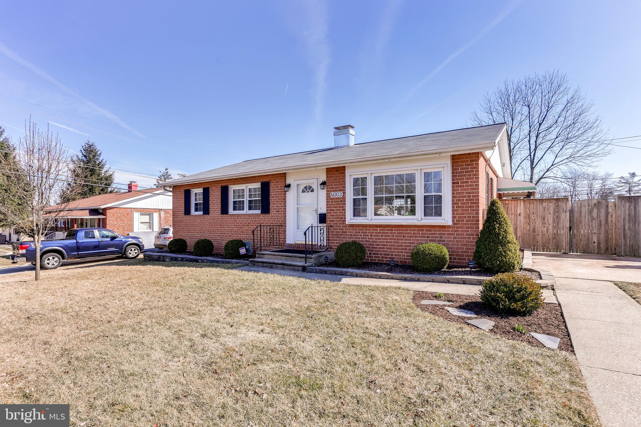 6003 Burnt Oak Road Catonsville, MD 21228 - Photo 1 of 28 Pristine Brick Rancher with off street parking