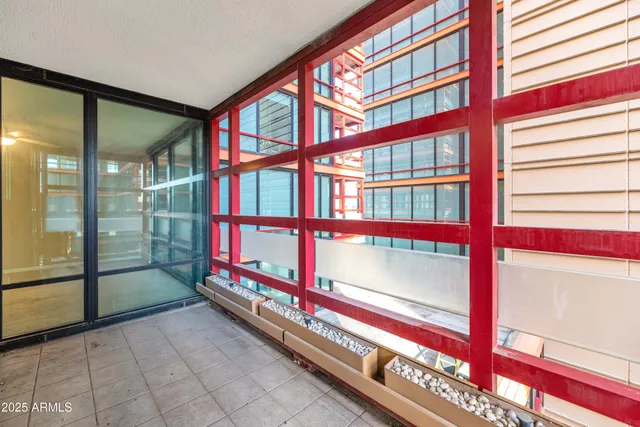 a view of front door