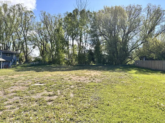 a house view with swimming pool in front of it