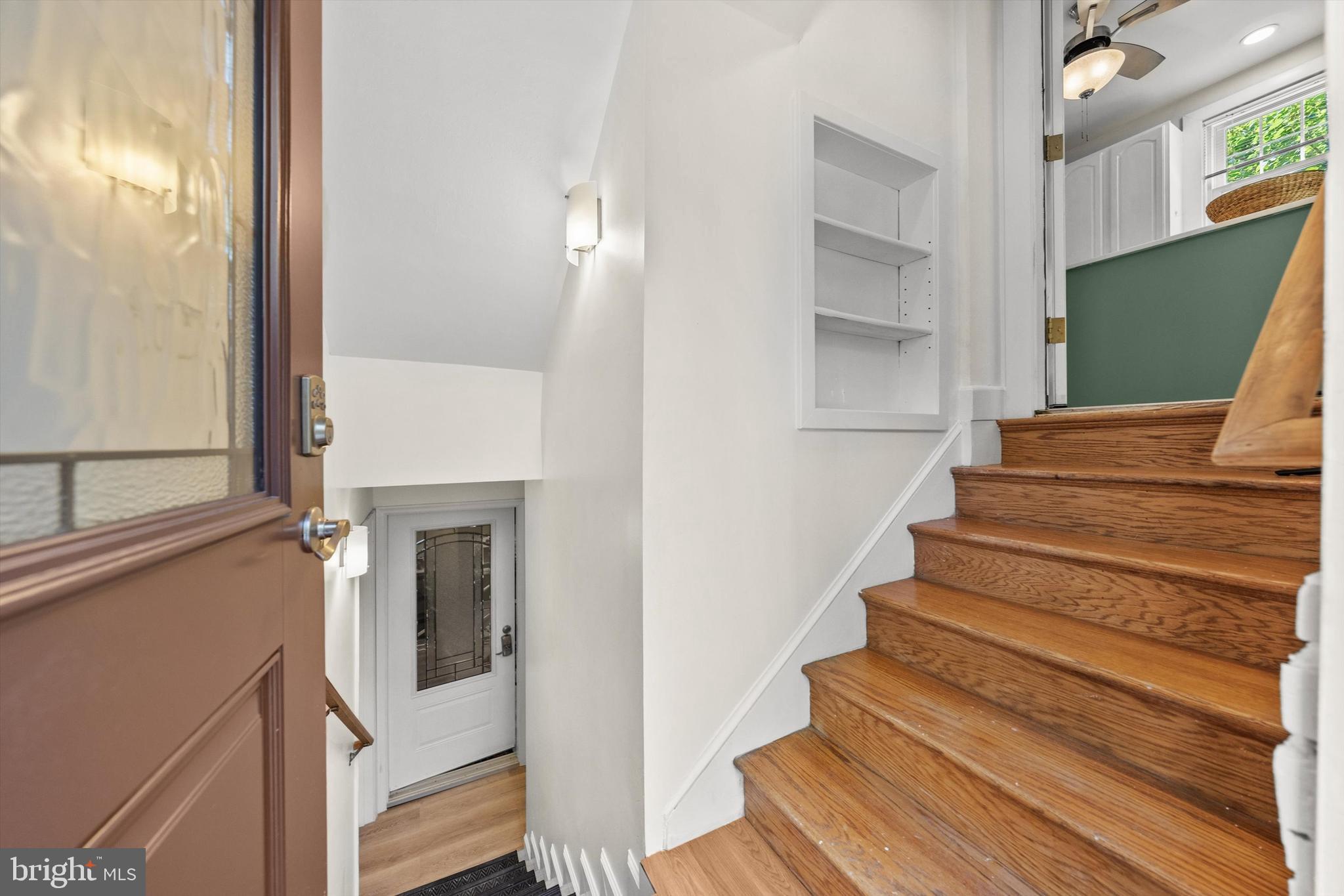219 Rittenhouse Street Northwest Washington, DC 20011 - Photo 46 of 68 Connecting stairs to lower level