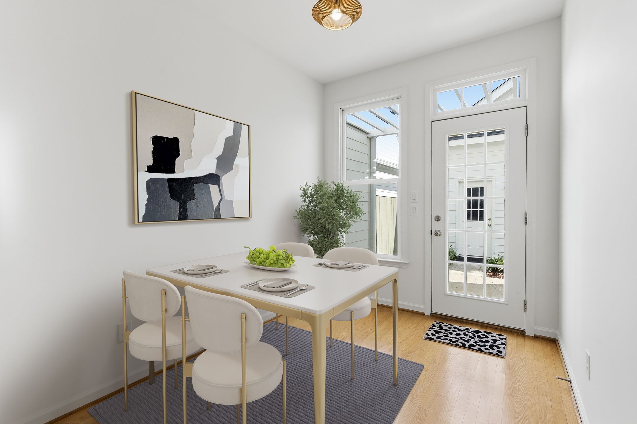 206 Pearl Street Franklin, TN 37064 - Photo 5 of 38 a view of a dining room with furniture and wooden floor