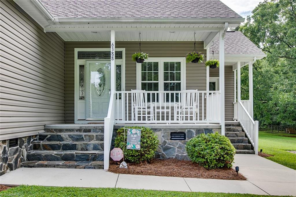 6388 Branson Davis Road Randleman, NC 27317 - Photo 2 of 30 Covered front porch