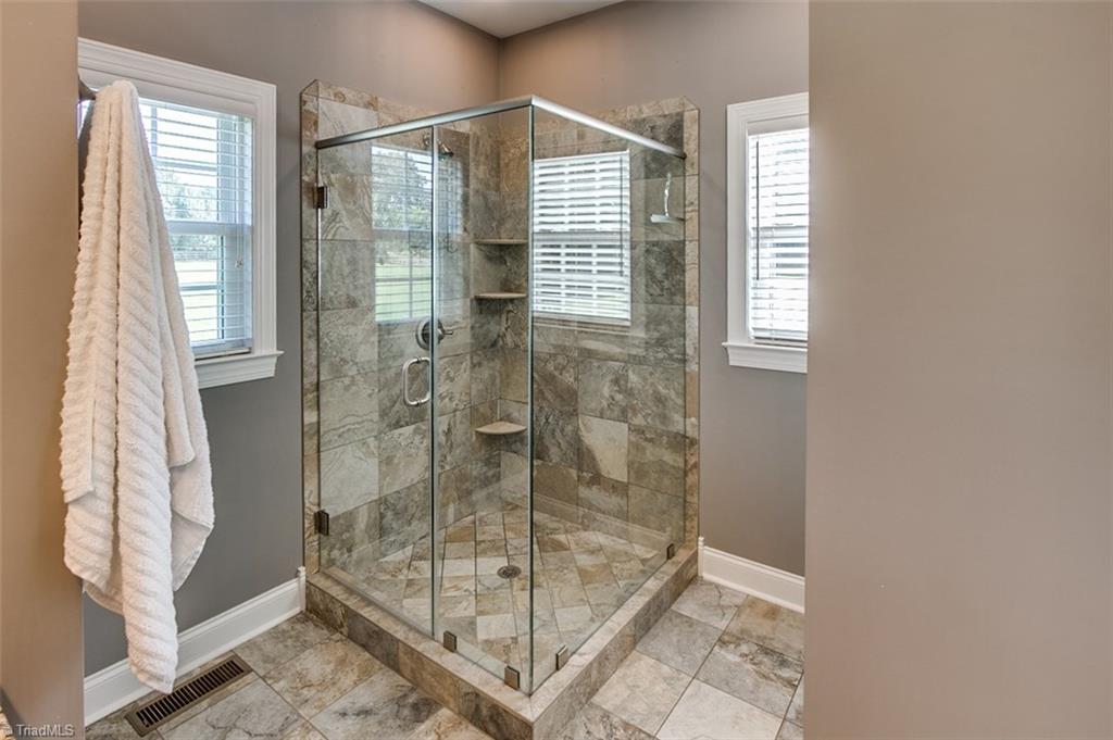 6388 Branson Davis Road Randleman, NC 27317 - Photo 16 of 30 Master bath, ceramic tile floor & ceramic shower