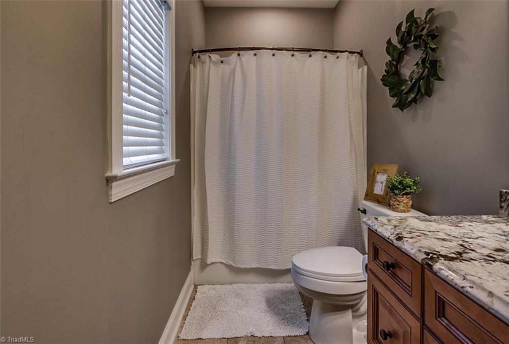 6388 Branson Davis Road Randleman, NC 27317 - Photo 19 of 30 Hall bath, tub & shower