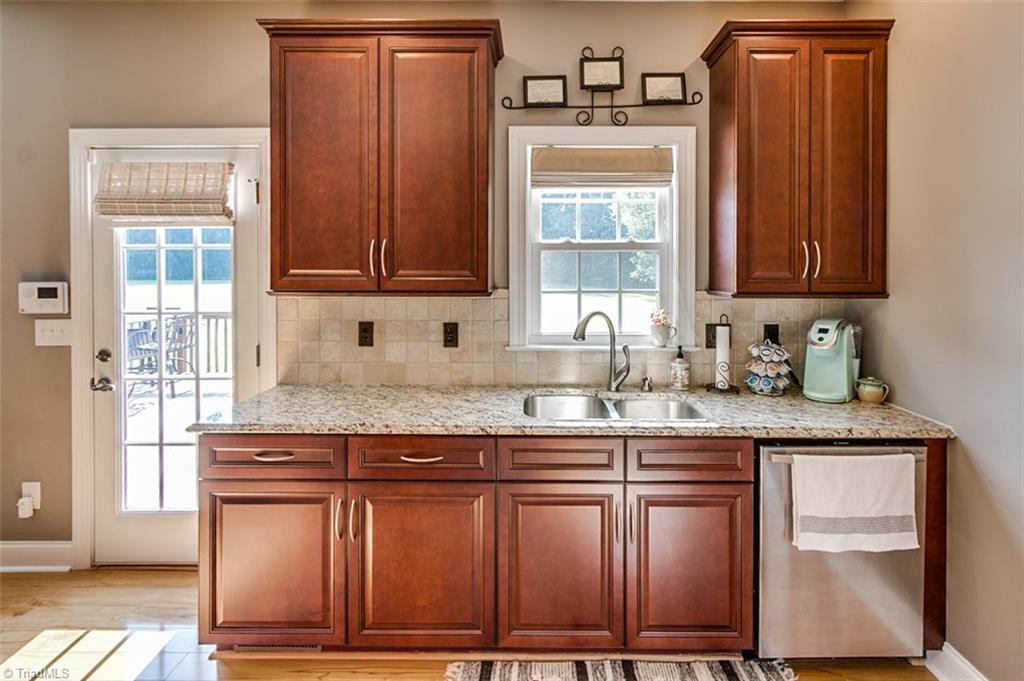 6388 Branson Davis Road Randleman, NC 27317 - Photo 10 of 30 Kitchen cabinets & drawers are soft close