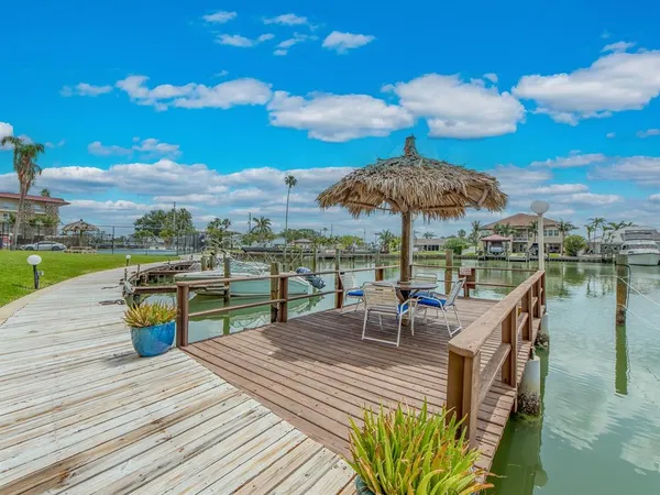 a outdoor view with a sitting space