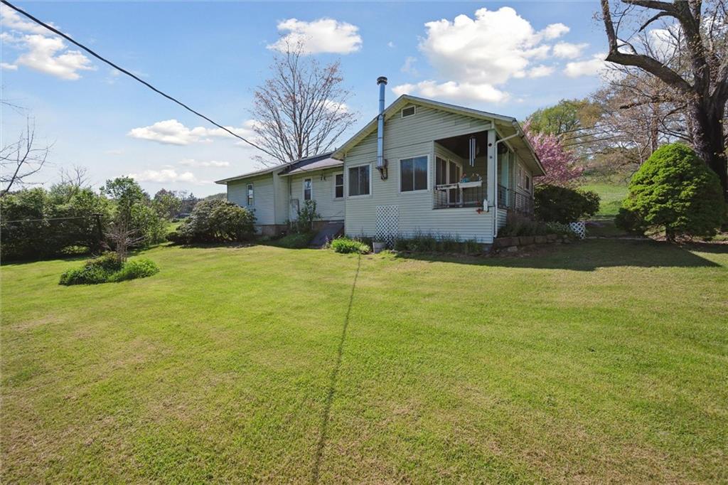 564 Rte 119 Highway North Indiana, PA 15701 - Photo 23 of 25 a view of a yard in front of a house with a large tree