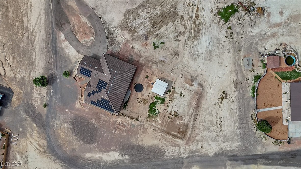 1415 Curohee Street Moapa, NV 89025 - Photo 53 of 54 Aerial view of property and surrounding area