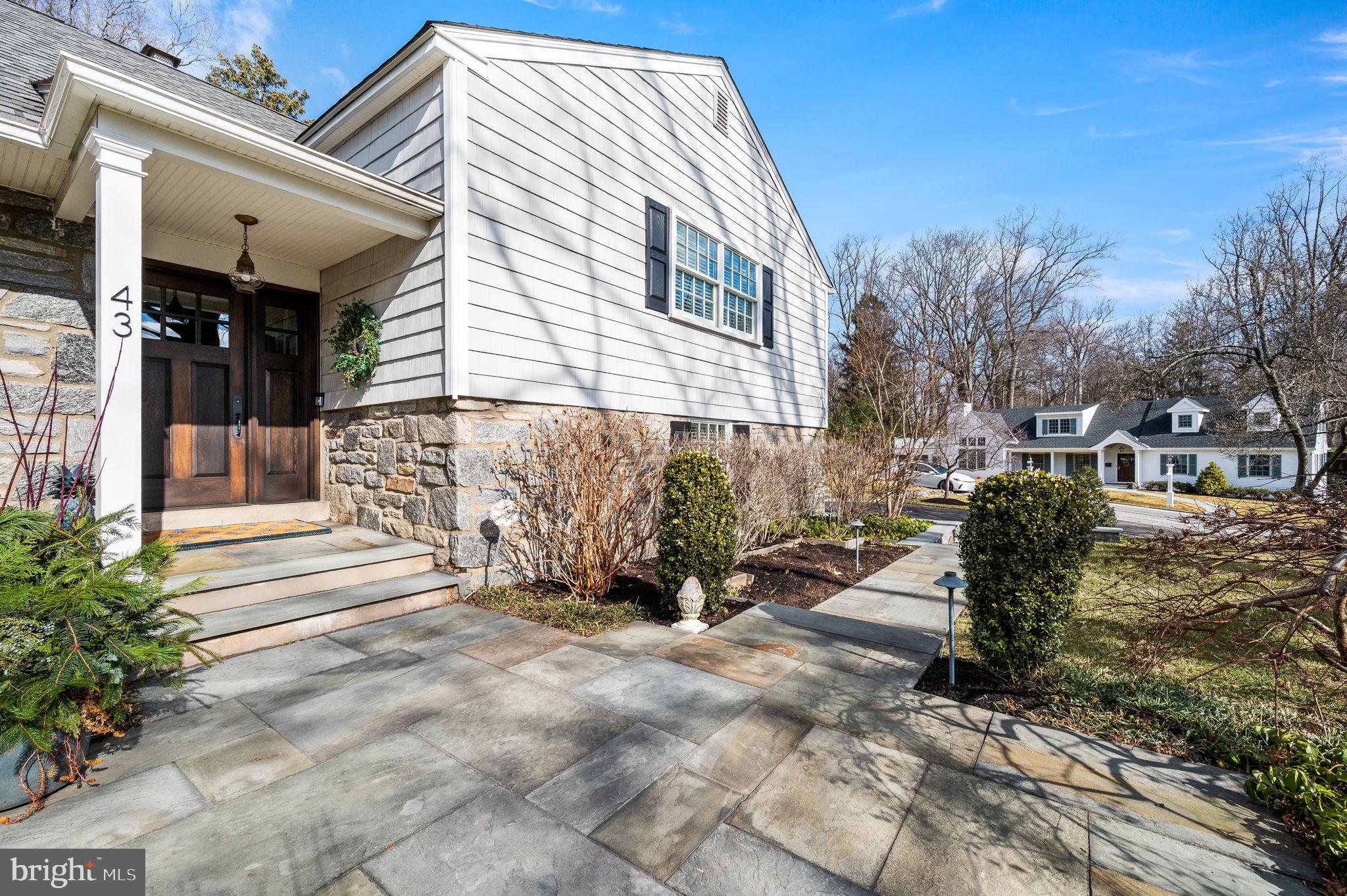 43 Crestline Road Wayne, PA 19087 - Photo 4 of 48 a view of a street with sitting area