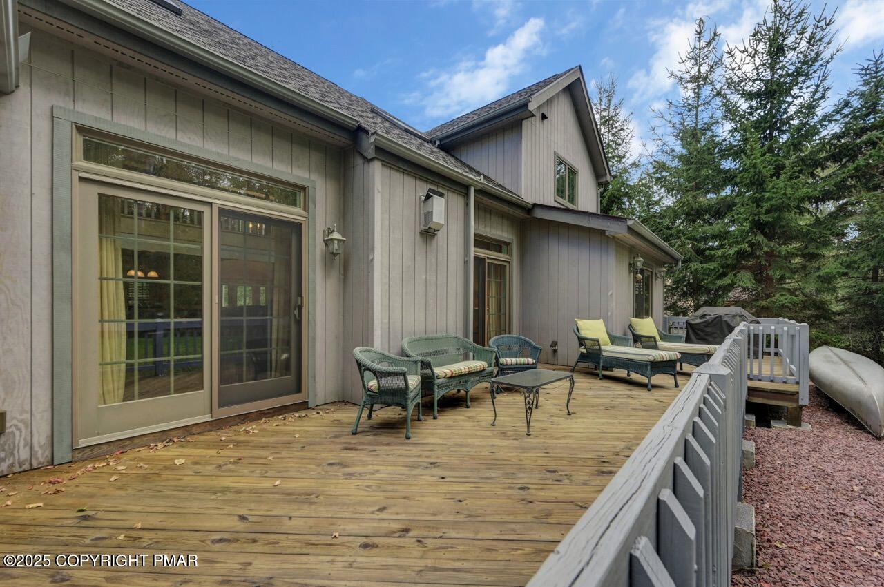 1179 Manor Hill Road Pocono Pines, PA 18350 - Photo 28 of 28 a view of outdoor space with seating area