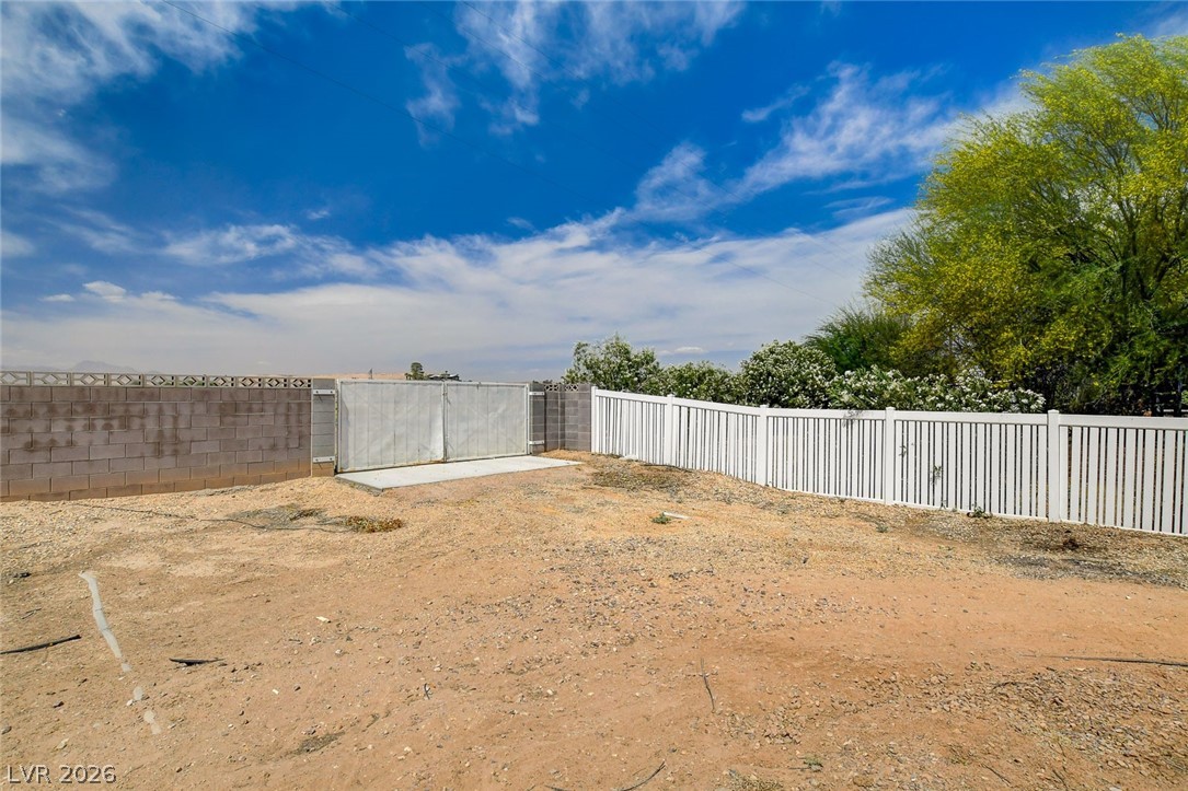 4362 Thistle Street Logandale, NV 89021 - Photo 83 of 99 A spacious, unfenced lot awaits your creative landscaping vision.