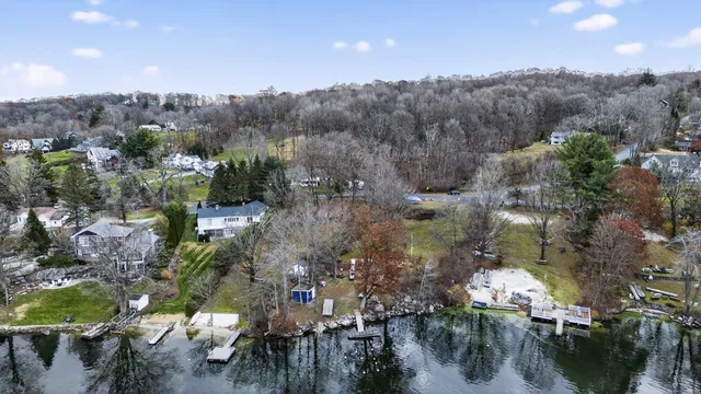 a backyard of a house