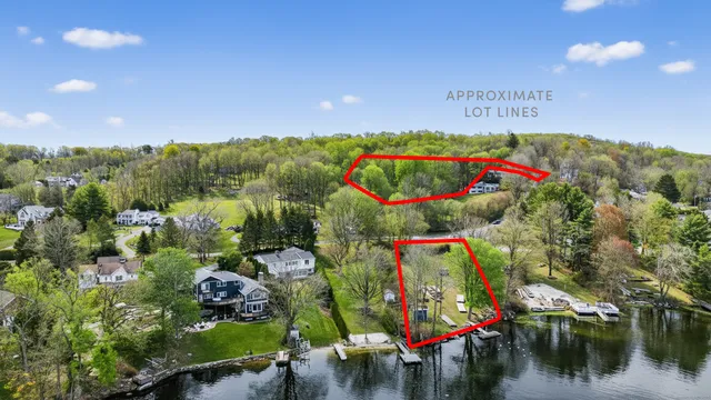 a view of a sign in a garden