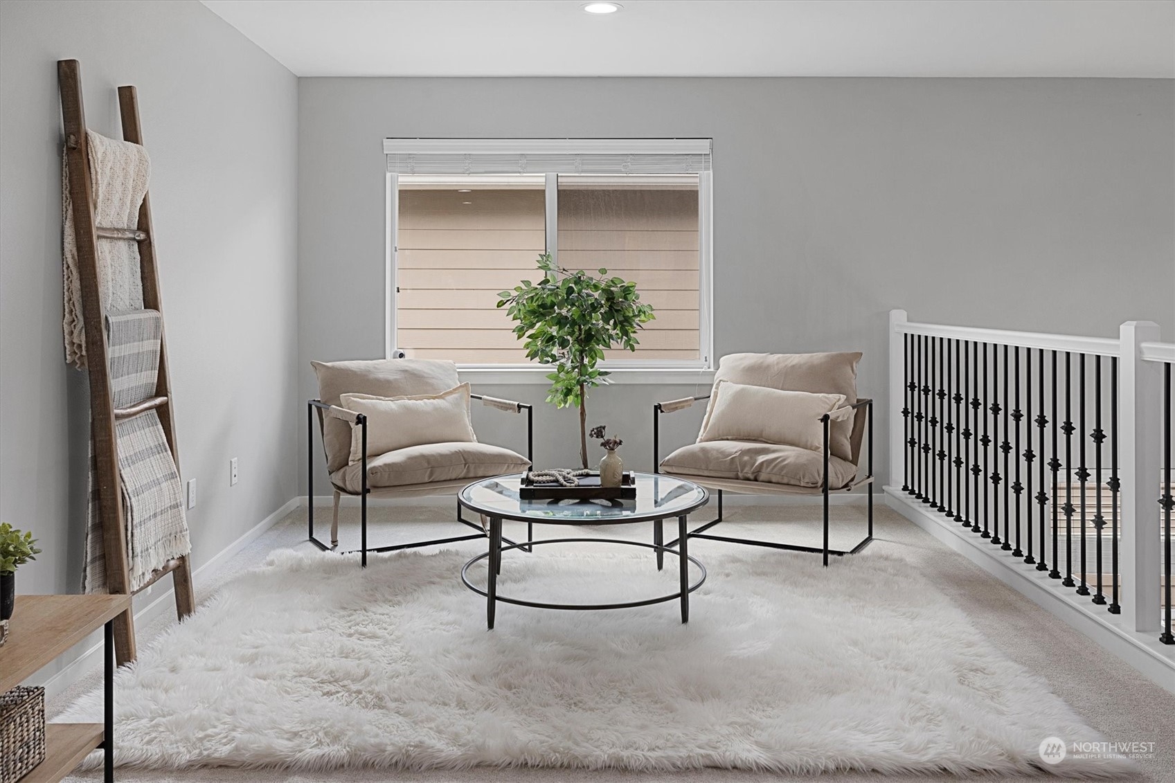 3622 222nd Place Southeast Bothell, WA 98021 - Photo 24 of 40 a living room with furniture and a potted plant