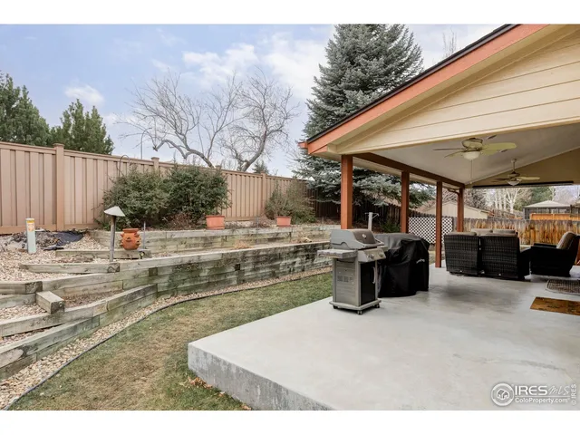 a view of a house with patio
