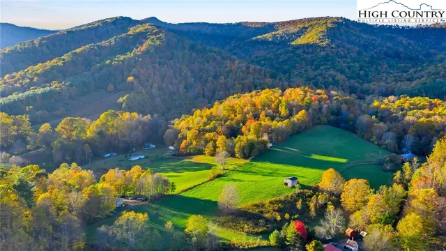 a view of an aerial view of a house