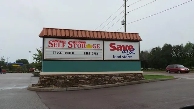 a sign on the side of a building