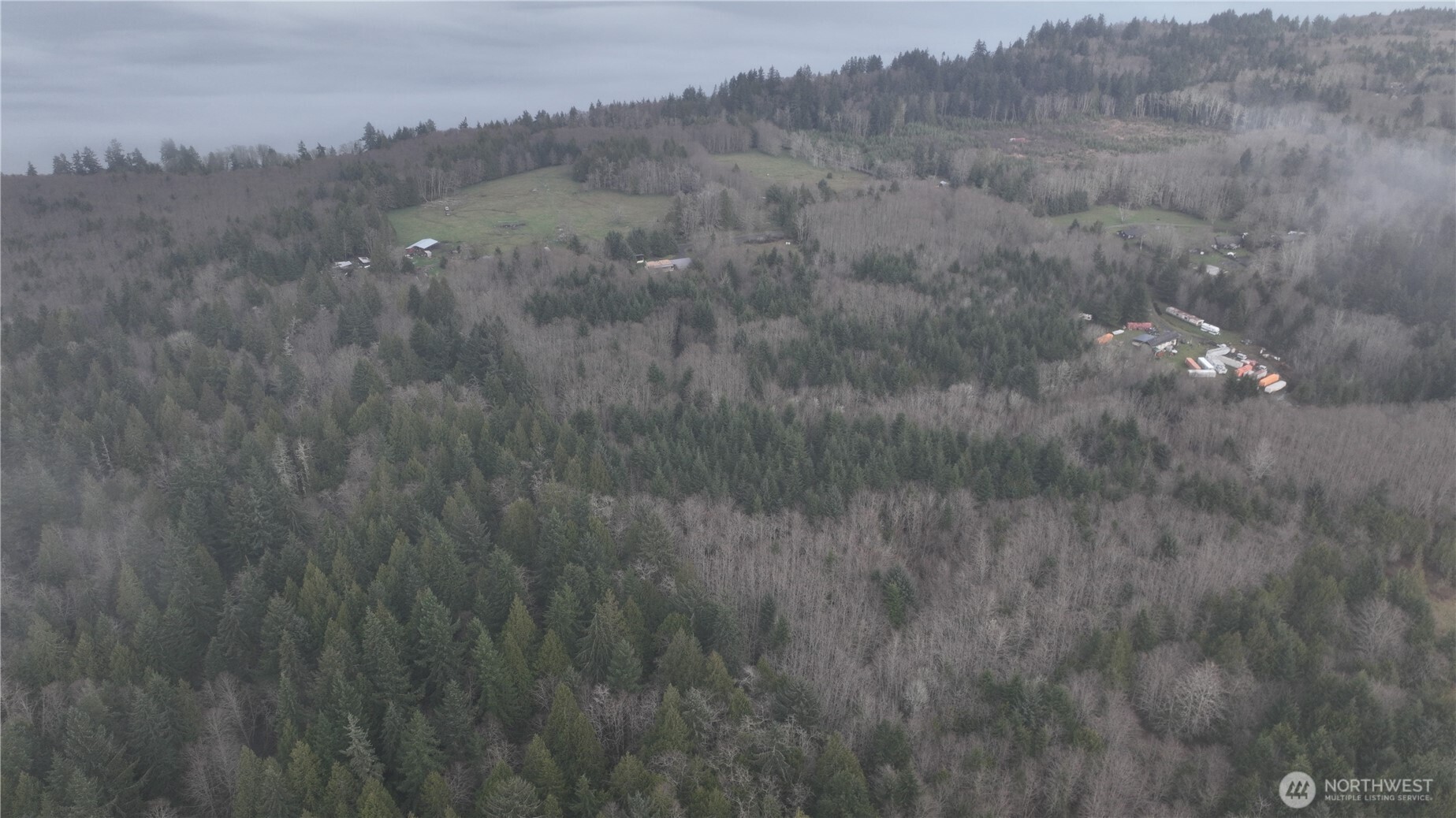 a view of a dry field