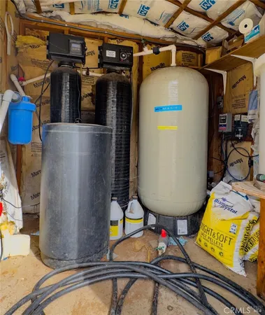 a view of a lake with a mountain in the background
