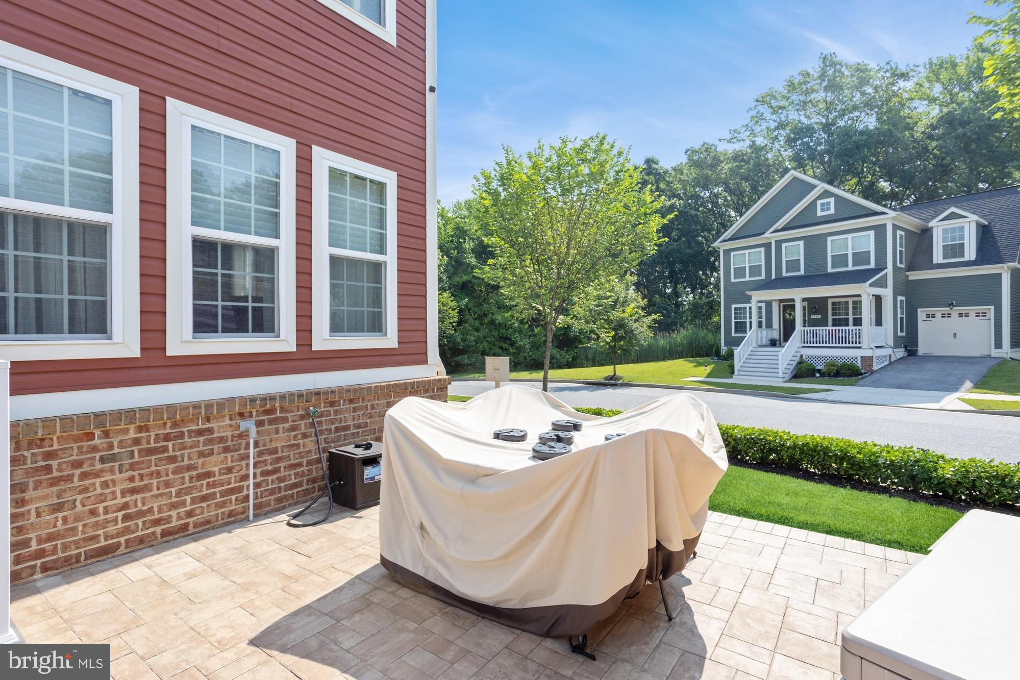 1712 Renaissance Drive Baltimore, MD 21221 - Photo 57 of 73 Rear Paver Patio