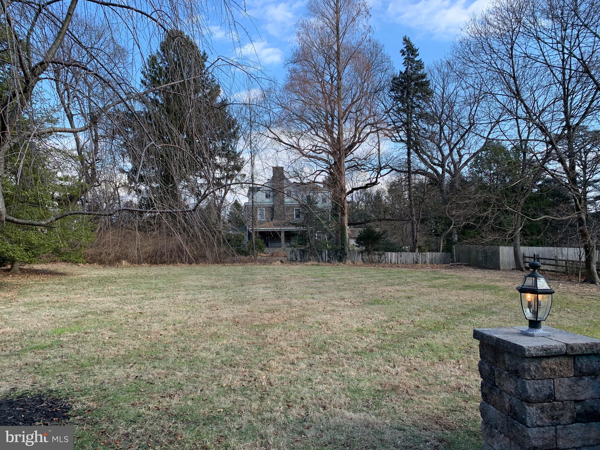 381 Old Eagle School Road Wayne, PA 19087 - Photo 17 of 22 Patio overlooks the wonderful flat lot!
