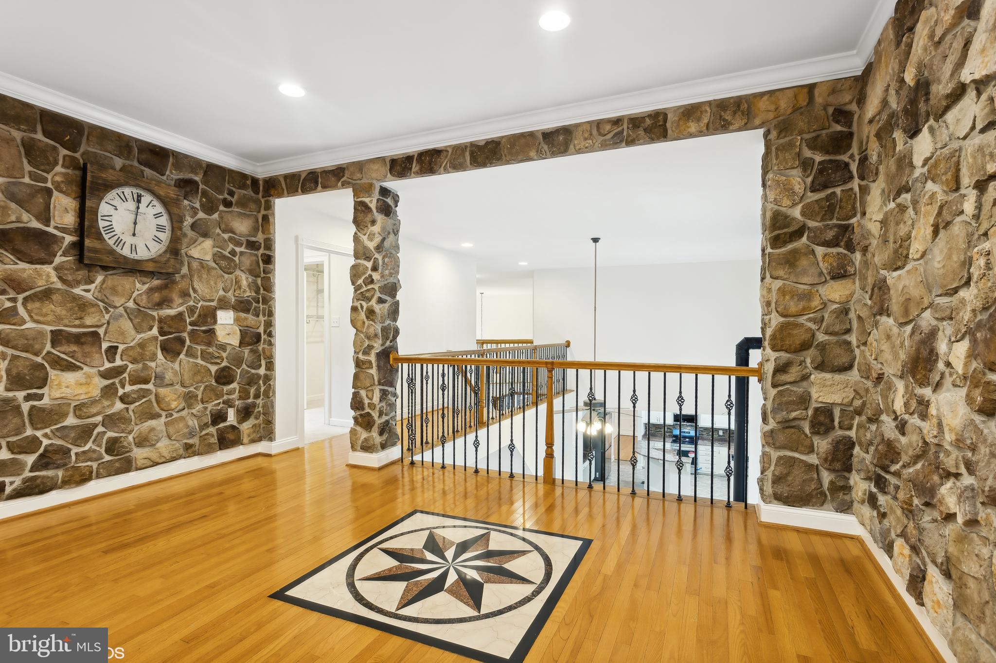 818 Hoods Mill Road Cooksville, MD 21723 - Photo 62 of 108 a view of a hallway with wooden floor and door