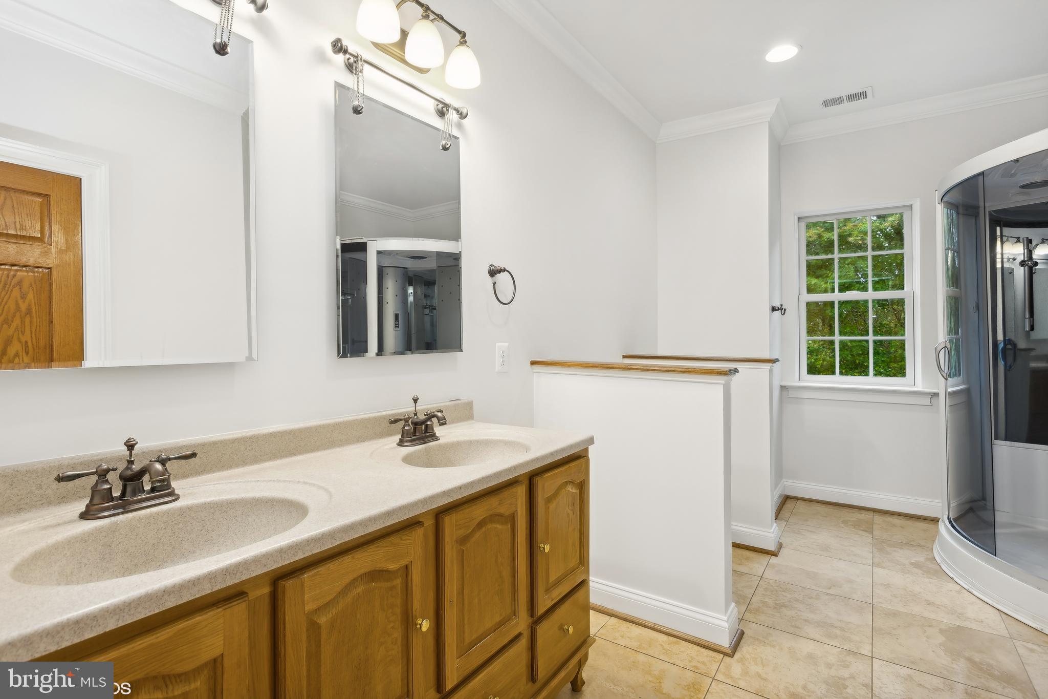 818 Hoods Mill Road Cooksville, MD 21723 - Photo 69 of 108 a bathroom with a sink and a mirror