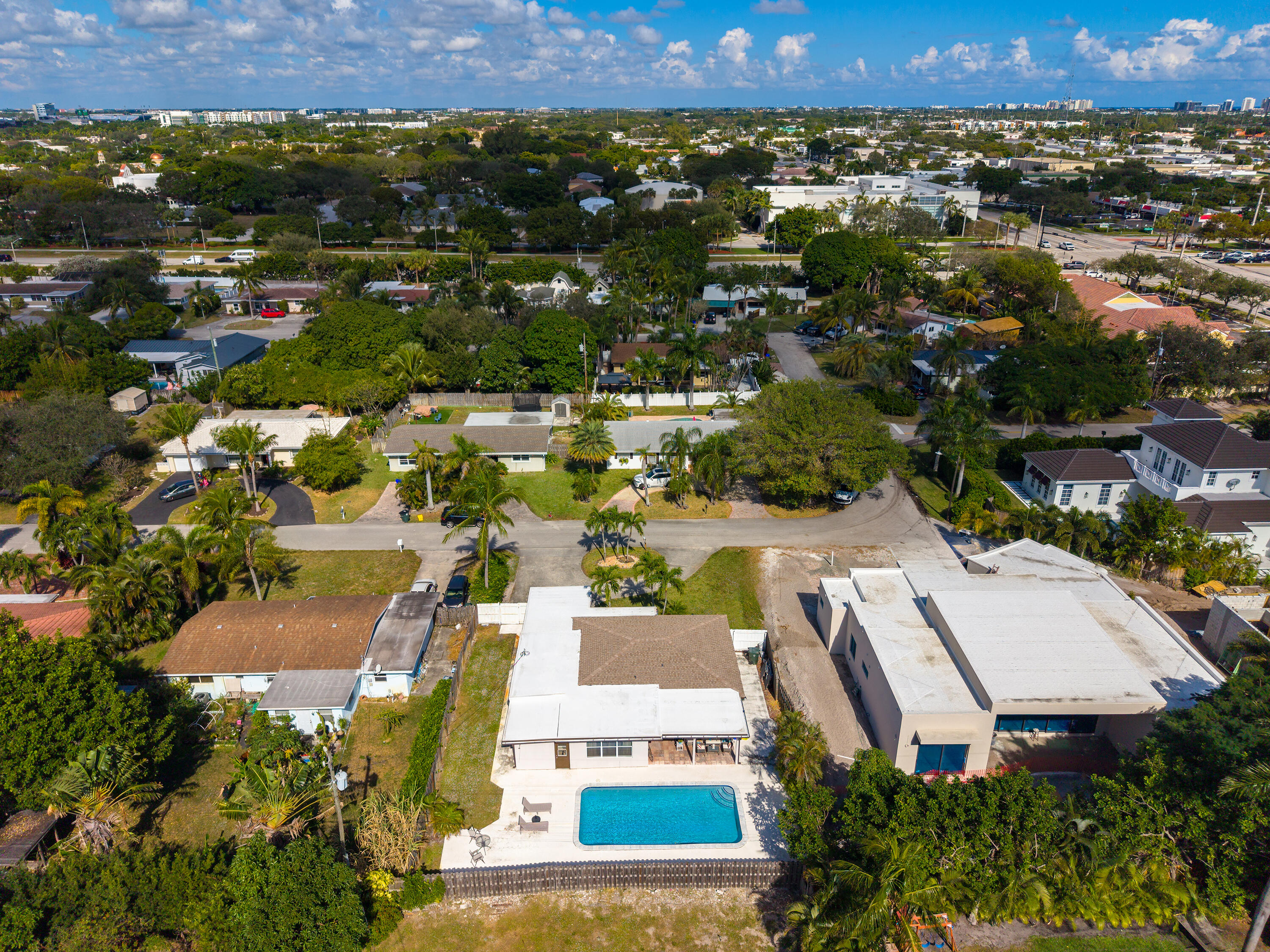 250 Northwest 11th Street Boca Raton, FL 33432 - Photo 19 of 30 an aerial view of residential houses with outdoor space