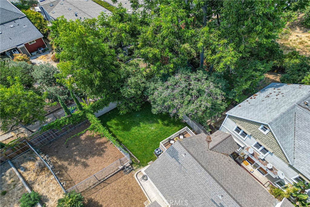 2628 Crestmoore Place Los Angeles, CA 90065 - Photo 14 of 14 an aerial view of a house with a yard