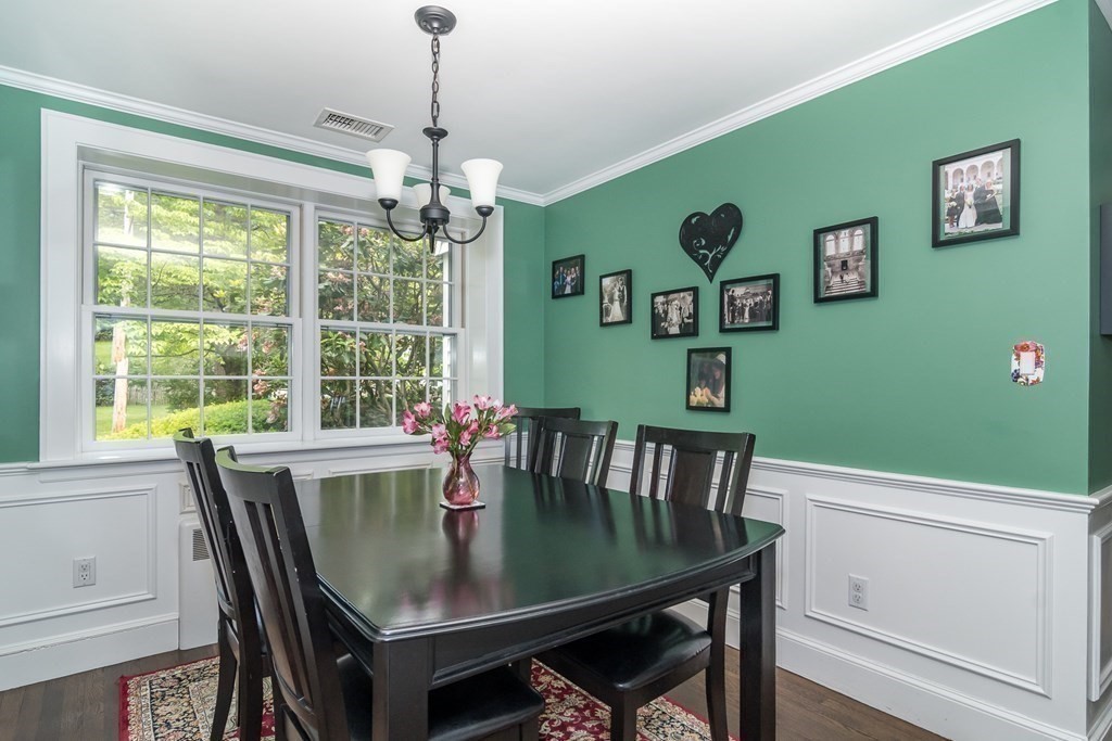 10 Berkeley Road Wellesley, MA 02482 - Photo 8 of 25 a view of a dining room with furniture window and outside view