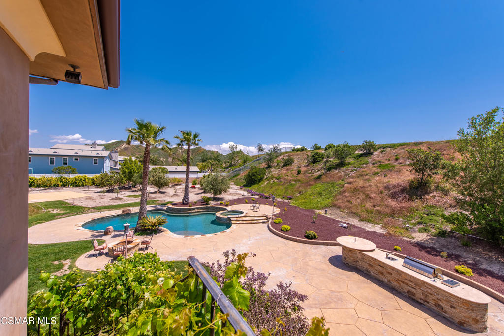 2462 Lost Canyons Drive Simi Valley, CA 93065 - Photo 30 of 50 a view of a water fountain and a yard