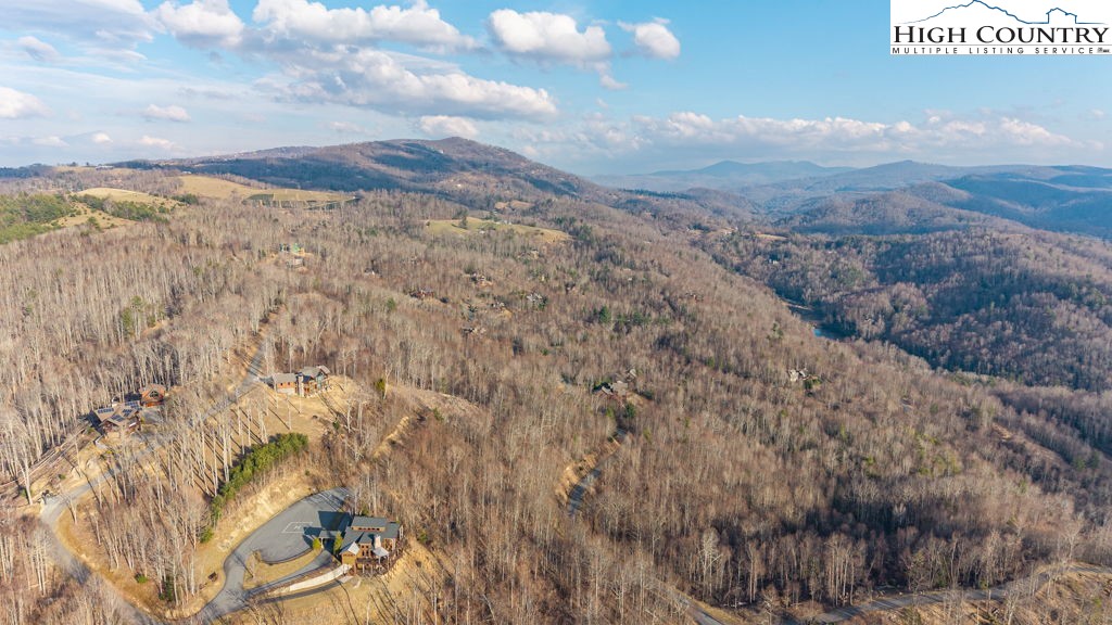 105 B Beaver Dam Road Elk Park, NC 28622 - Photo 11 of 31 a view of a dry yard with mountains in the background