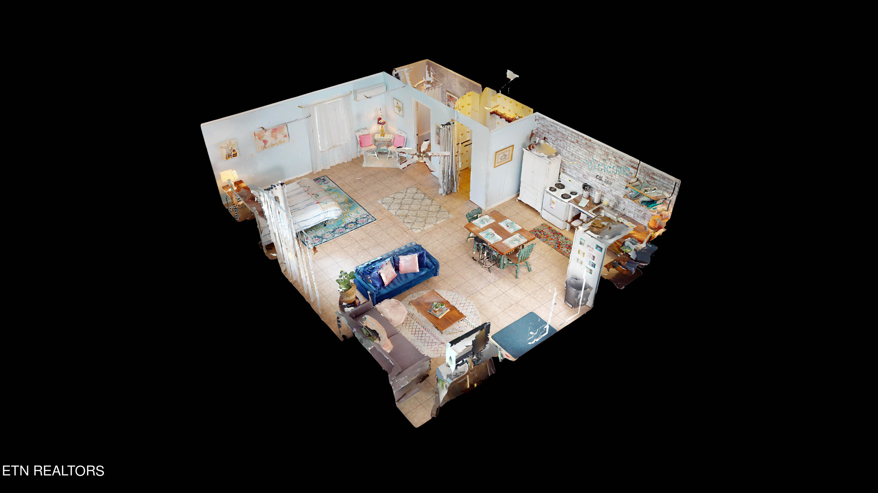1271 Ridgeview Drive Clinton, TN 37716 - Photo 22 of 31 1271-Ridgeview-Dr-Dollhouse-View