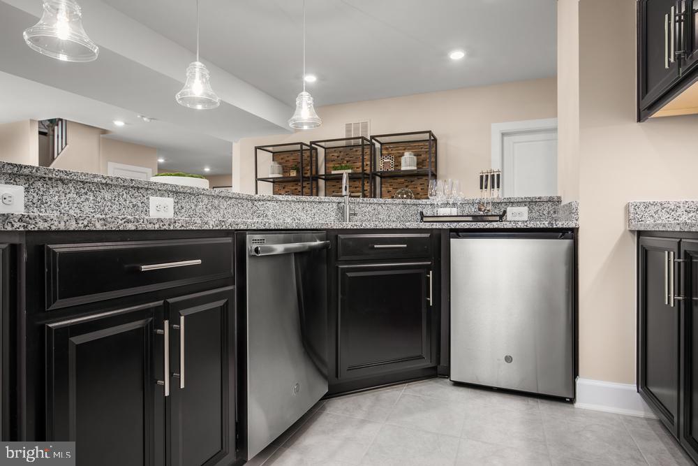 7124 Tranquility Road Laurel, MD 20723 - Photo 23 of 25 Opt Lower Level Wet Bar