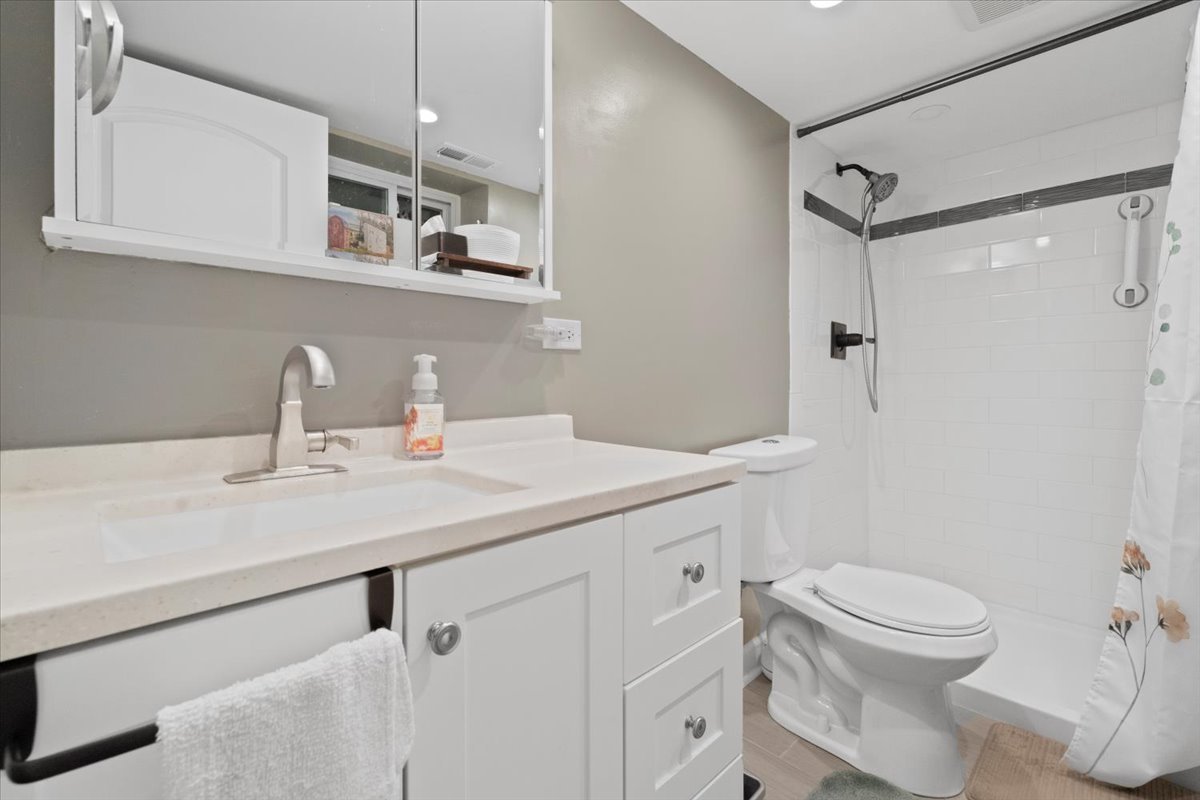 2517 Salem Boulevard Zion, IL 60099 - Photo 25 of 32 a bathroom with a sink a toilet and shower