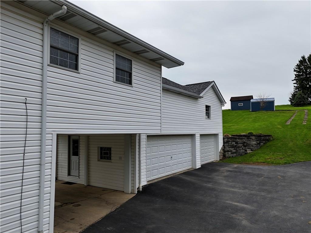 627 Butler Road Kittanning, PA 16201 - Photo 4 of 18 Another view of the garage with huge workshop above!